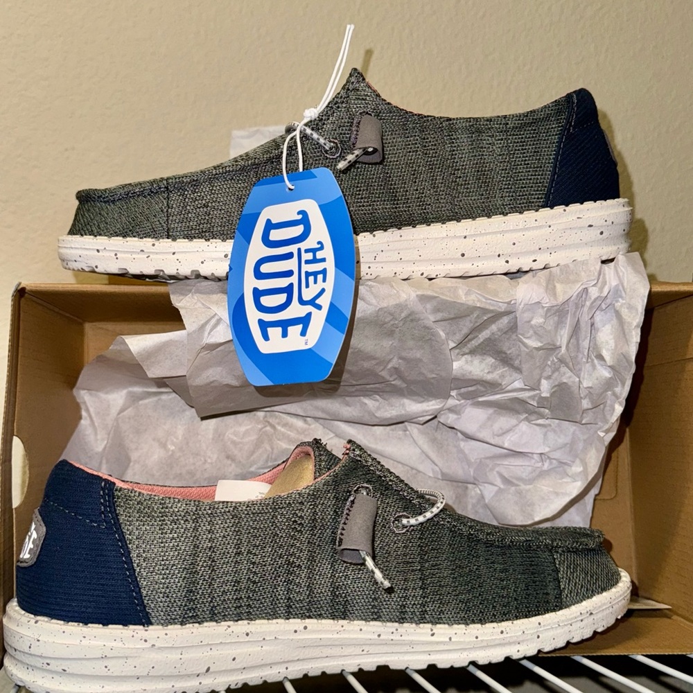 Brand new, never worn, Hey Dudes!